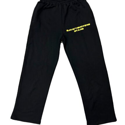 BLACK MIRROR BAGGY SWEATPANTS