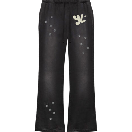 YL x SBW RHINESTONE BLACK PANT